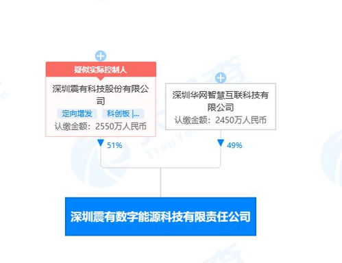 震有科技投資新設數字能源科技公司，經營范圍涵蓋儲能技術服務與技術運營